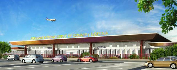 Aéroport International de Conakry Gbessia vue d'artiste